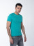 Бирюзовая мужская футболка оптом