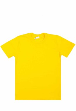 Лимонная детская футболка